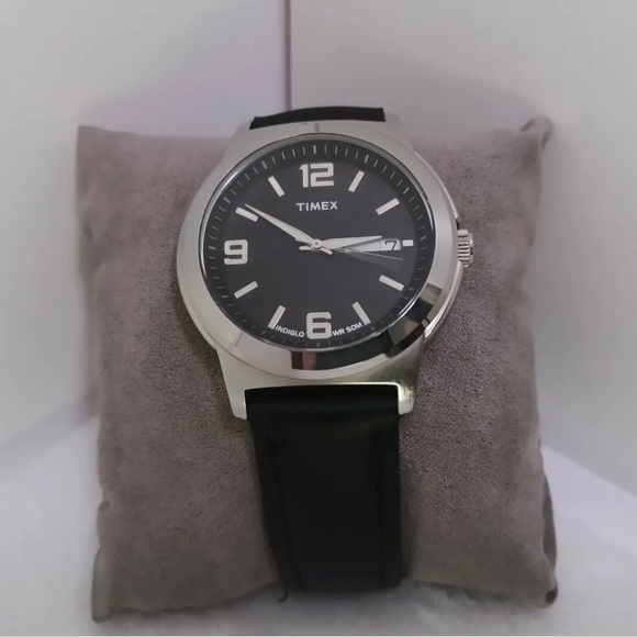 TIMEX EXPEDITION INDIGLO WR50 STAINLESS QUARTZ WATCH - Picture 2 of 4